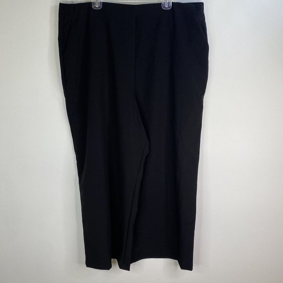 Torrid We Swear by the Fit Pants trousers NEW Sz 24 wide leg side zip pockets - Picture 10 of 10